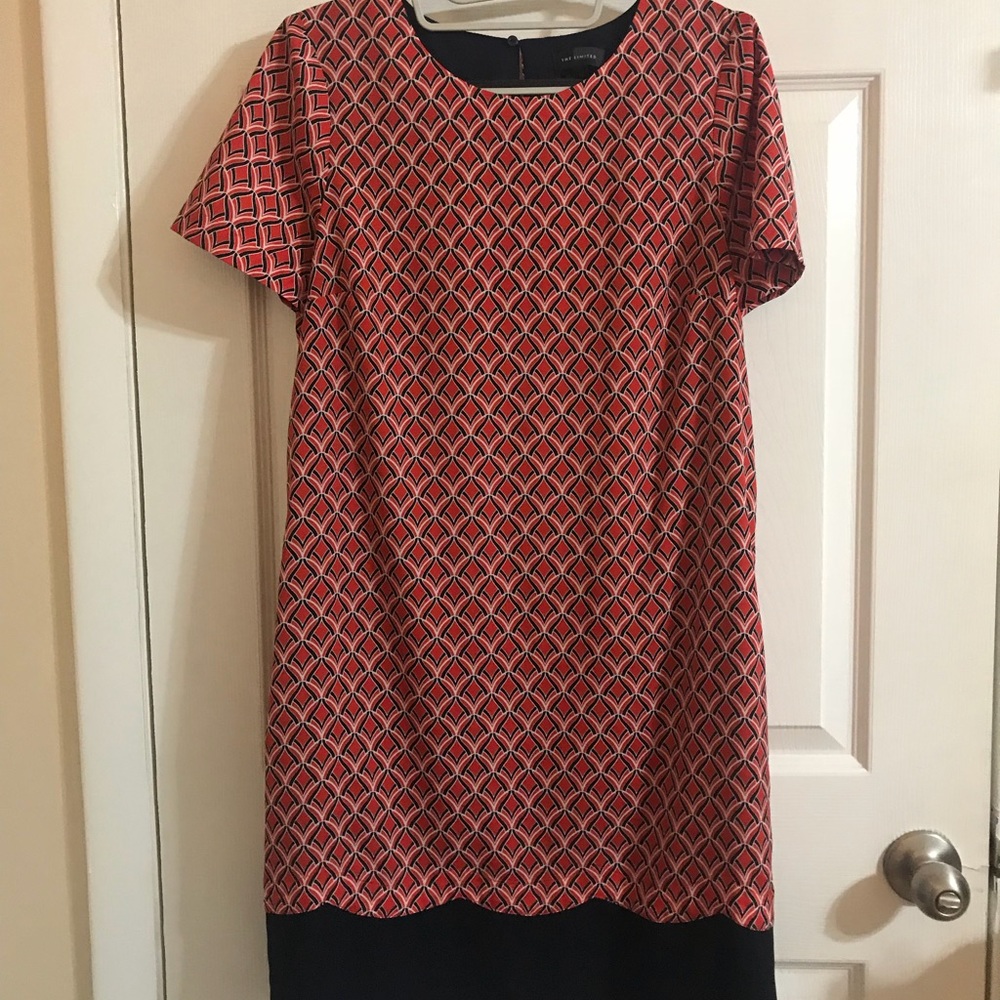 The Limited Navy Red Pattern